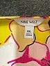 Nine West 100% Polyester Yellow Pink Sleeveless Blouse Size XXL - photo 7