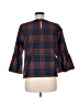 Vineyard Vines 100% Polyester Burgundy 3/4 Sleeve Blouse Size 6 - photo 2