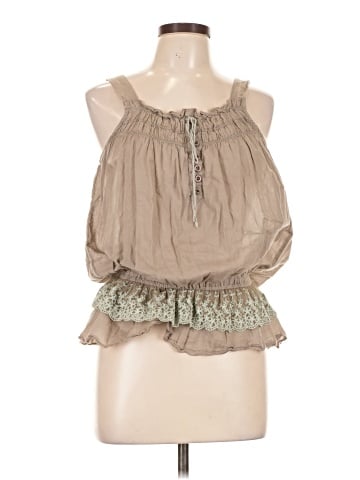 Papaya Sleeveless Blouse (view 1)
