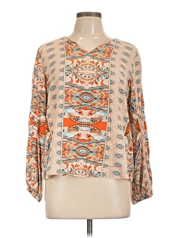 Shein Long Sleeve Blouse (view 1)