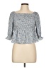 Scarlet Blue 3/4 Sleeve Blouse Size L - photo 1