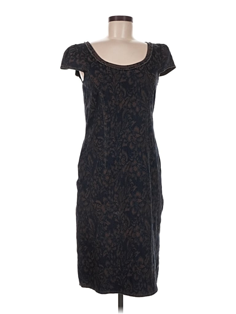 Pre-owned Peruvian Connection Casual Dress In Brown