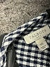 Talbots Outlet Houndstooth Black Long Sleeve Blouse Size XL - photo 7