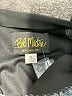 Bob Mackie 100% Polyester Metallic Silver Track Jacket Size XL - photo 6