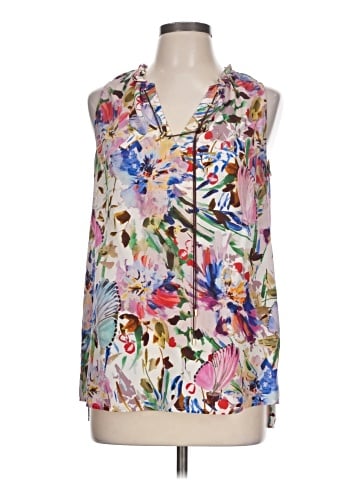 Etcetera Sleeveless Silk Top (view 1)