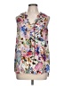 Etcetera 100% Silk Ivory Sleeveless Silk Top Size 10 - photo 1