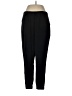 Calvin Klein Solid Black Casual Pants Size L - photo 1