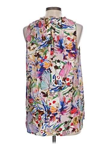 Etcetera Sleeveless Silk Top (view 2)