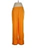 PrettyLittleThing Solid Orange Casual Pants Size 0 - photo 2