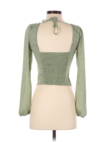 Abercrombie & Fitch Long Sleeve Blouse (view 2)