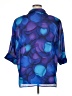 Delta Burke Blue 3/4 Sleeve Button-Down Shirt Size XL (estimated) - photo 2