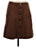 Jolt Solid Brown Casual Skirt Size 3 - photo 1