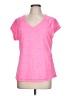 Ideology 100% Polyester Pink Active T-Shirt Size L - photo 1