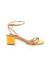 Tory Burch 100% Leather Yellow Sandals Size 9 - photo 1