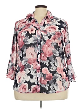 Sara Michelle 3/4 Sleeve Blouse
