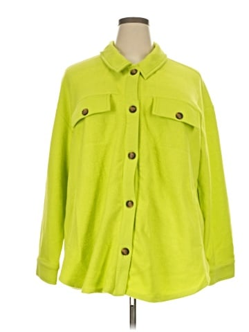 Lane Bryant Long Sleeve Button-Down Shirt (view 1)