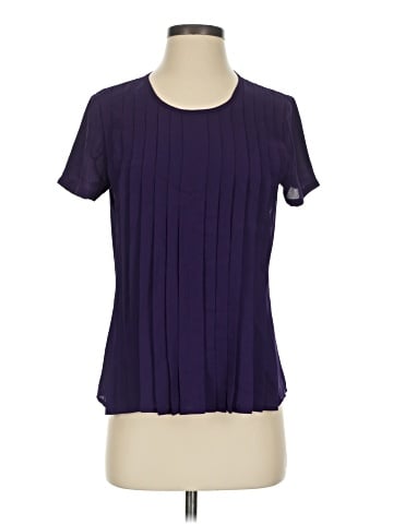 Calvin Klein Short Sleeve Blouse (view 1)