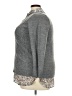 Faded Glory 100% Acrylic Animal Print Gray Turtleneck Sweater Size 2X - photo 5