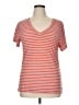 Old Navy Stripes Red Short Sleeve T-Shirt Size XL - photo 1