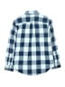 Tucker + Tate 100% Cotton Checkered-gingham Blue Long Sleeve Button-Down Shirt Size 8 - 10 - photo 2