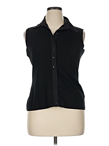 Anne Fontaine Sleeveless Button-Down Shirt (view 1)