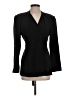 Bloomingdale's 100% Silk Black Silk Blazer Size 4 - photo 1