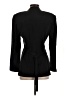 Bloomingdale's 100% Silk Black Silk Blazer Size 4 - photo 2