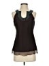 Cache 100% Silk Black Sleeveless Silk Top Size S - photo 1