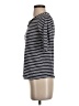 J.Crew 100% Cotton Stripes Blue Short Sleeve Turtleneck Size XS - photo 5