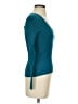 Moda International Teal Pullover Sweater Size S - photo 4