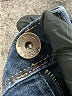 Simply Vera Vera Wang Solid Blue Jeans Size 14 - photo 7
