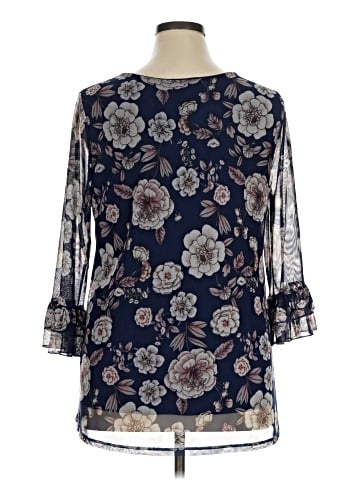 Papermoon 3/4 Sleeve Blouse (view 2)