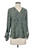 41Hawthorn 100% Polyester Teal 3/4 Sleeve Blouse Size S - photo 1