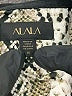Alala 100% Polyester Print Gold Windbreaker Size 1X - photo 6