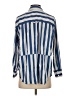 AYR Stripes Blue 3/4 Sleeve Button-Down Shirt Size XS - photo 2
