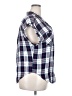 Jachs Girlfriend 100% Rayon Plaid Blue Short Sleeve Button-Down Shirt Size XXL - photo 4