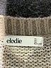 Elodie Metallic Tan Pullover Sweater Size L - photo 7