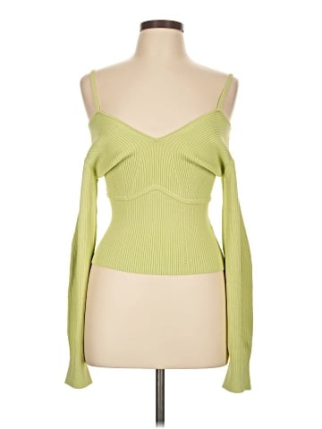 Self-Portrait Long Sleeve Top (view 1)