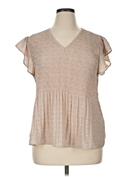 Adrianna Papell Short Sleeve Top