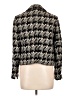 Talbots Houndstooth Black Wool Blazer Size 10 Petite - photo 2