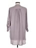 Lush 100% Polyester Gray 3/4 Sleeve Blouse Size M - photo 2