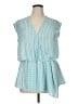 Worthington 100% Polyester Teal Sleeveless Blouse Size XL - photo 1