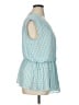 Worthington 100% Polyester Teal Sleeveless Blouse Size XL - photo 4