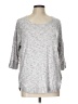 Maurices Silver Pullover Sweater Size L - photo 1