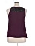 Studio Y 100% Polyester Burgundy Sleeveless Blouse Size XL (estimated) - photo 2