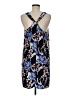 Gap Outlet 100% Polyester Print Blue Casual Dress Size M - photo 2