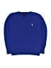 Polo by Ralph Lauren 100% Cotton Blue Pullover Sweater Size 8 - photo 1