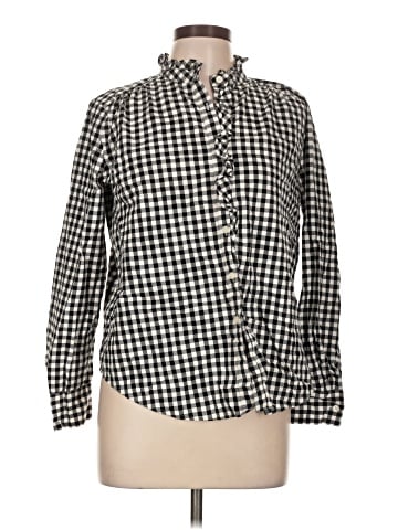 Ann Taylor Long Sleeve Button-Down Shirt (view 1)