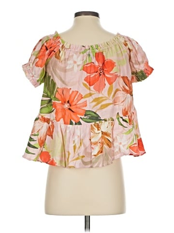 Zara Basic Short Sleeve Blouse (view 2)