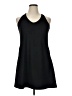 Pop Fit Solid Black Casual Dress Size XL - photo 1